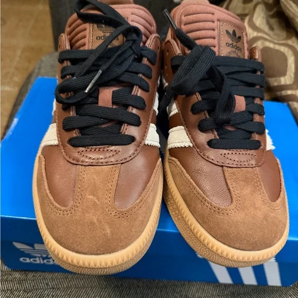 Adidas Samba XLG brown women size 8 - Picture 6 of 7